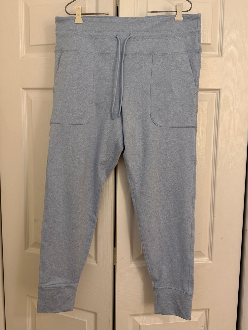 Old Navy CloudComfy Light Heather Blue Women’s Extra-High Waisted Joggers